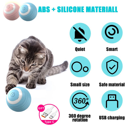 Interactive Cat Toy Ball